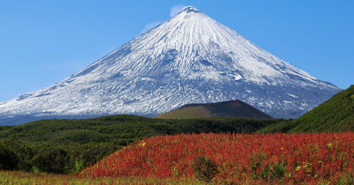 Вулкан Алней (гора Алней, Alney Volcano)