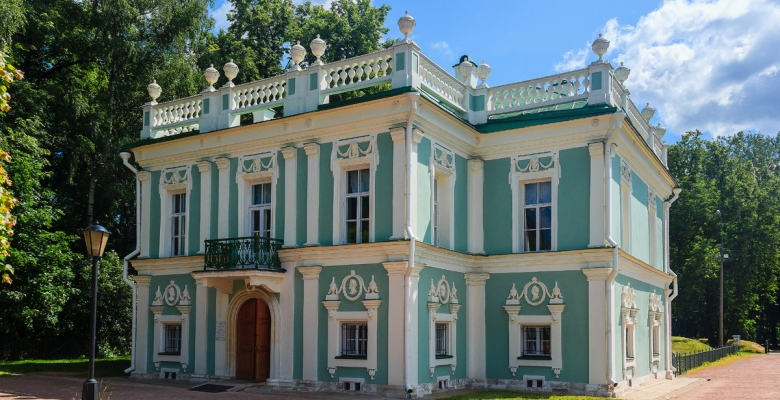 Итальянский домик в усадьбе Кусково