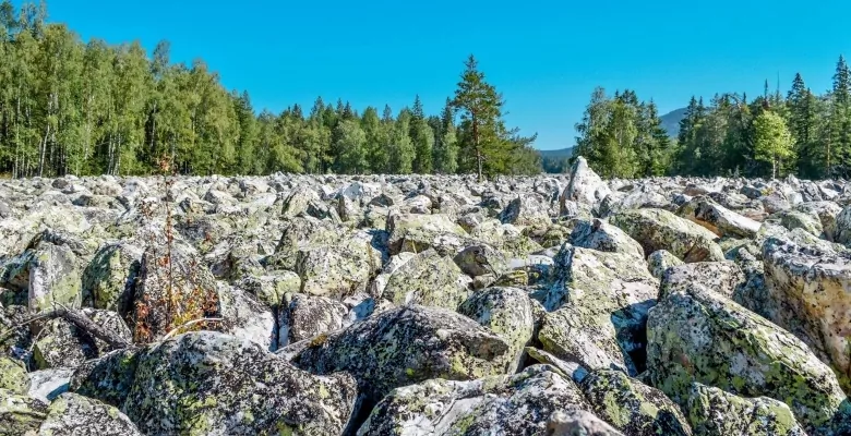 Большая Каменная река в национальном парке «Таганай»